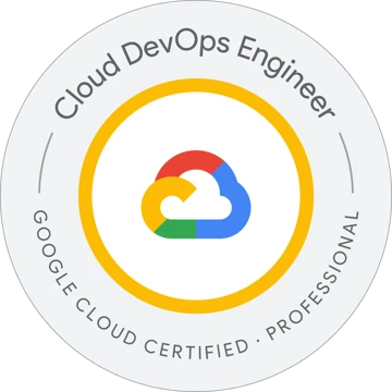 Professional Cloud DevOps Engineer badge, Google Cloud